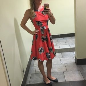 Floral business dress